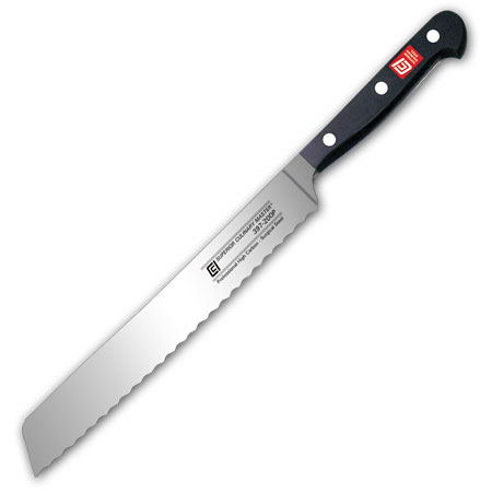 8" Chef‘s Bread Knife, Scalloped Edge