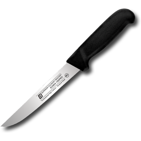 6" Boning Knife, Stiff Blade, 18mm Wide, Microban Proflex Handle