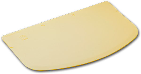 Cream Scraper, Ivory 13.7 x 8.6 cm (5.39" x 3.39")